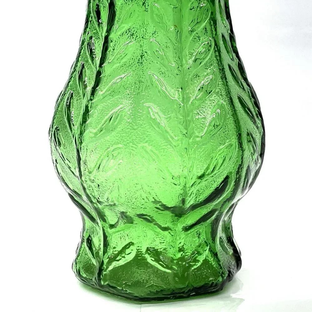 FTD - 1976 Emerald Green -Glass Vase 10